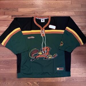 Zephyr Hockey League Bangor Beavers Hockey Jersey - Size 60 (3XL) - NEW